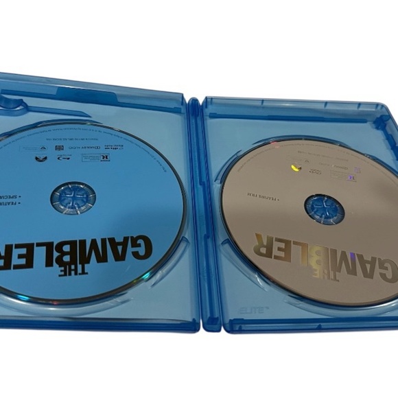 🎰 7 MOVIES/$50 🎰 The Gambler Blu-ray & DVD | Mark Wahlberg Thriller | Like New - Picture 3 of 4